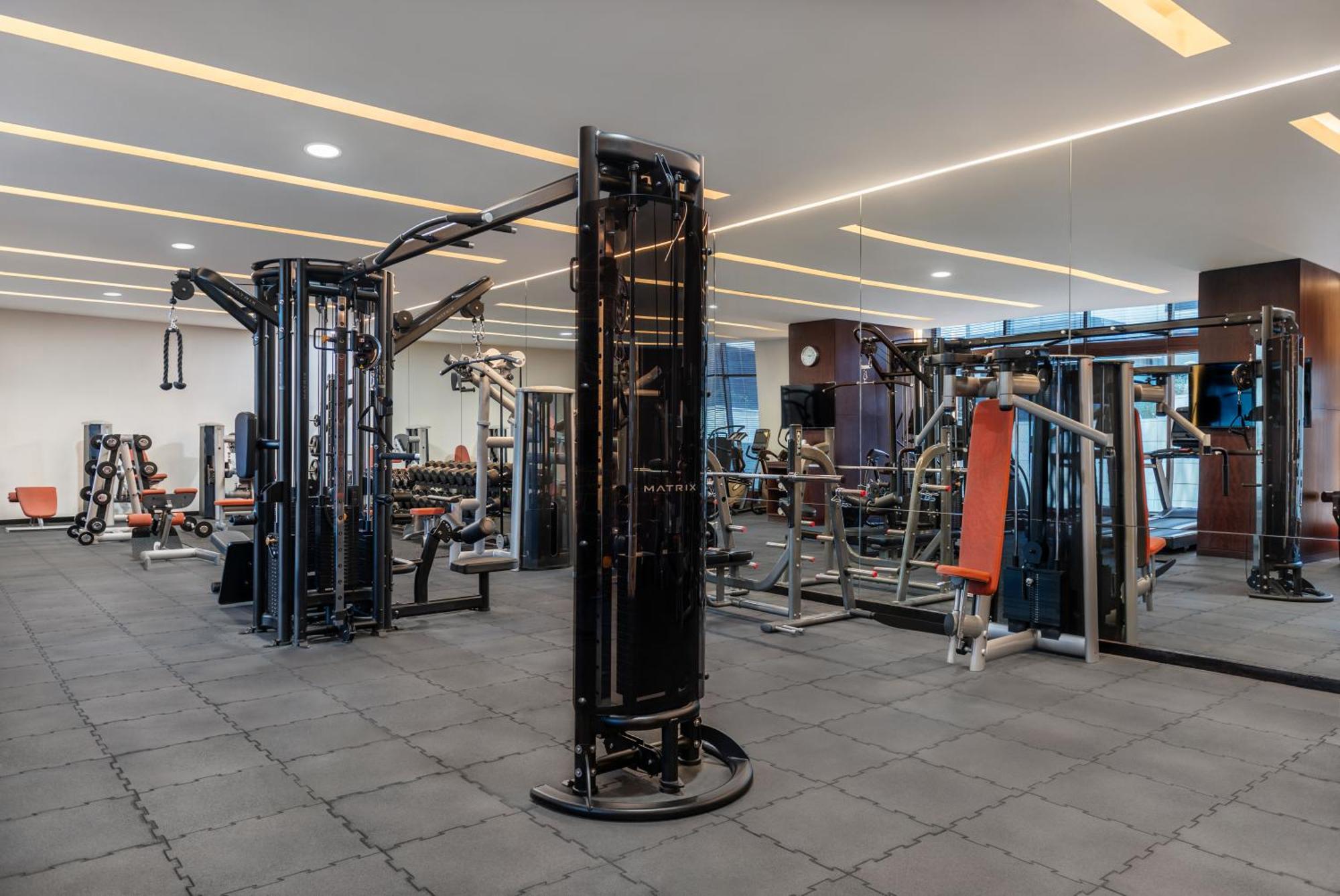 The H Dubai Hotel Exterior photo The gym at the hotel