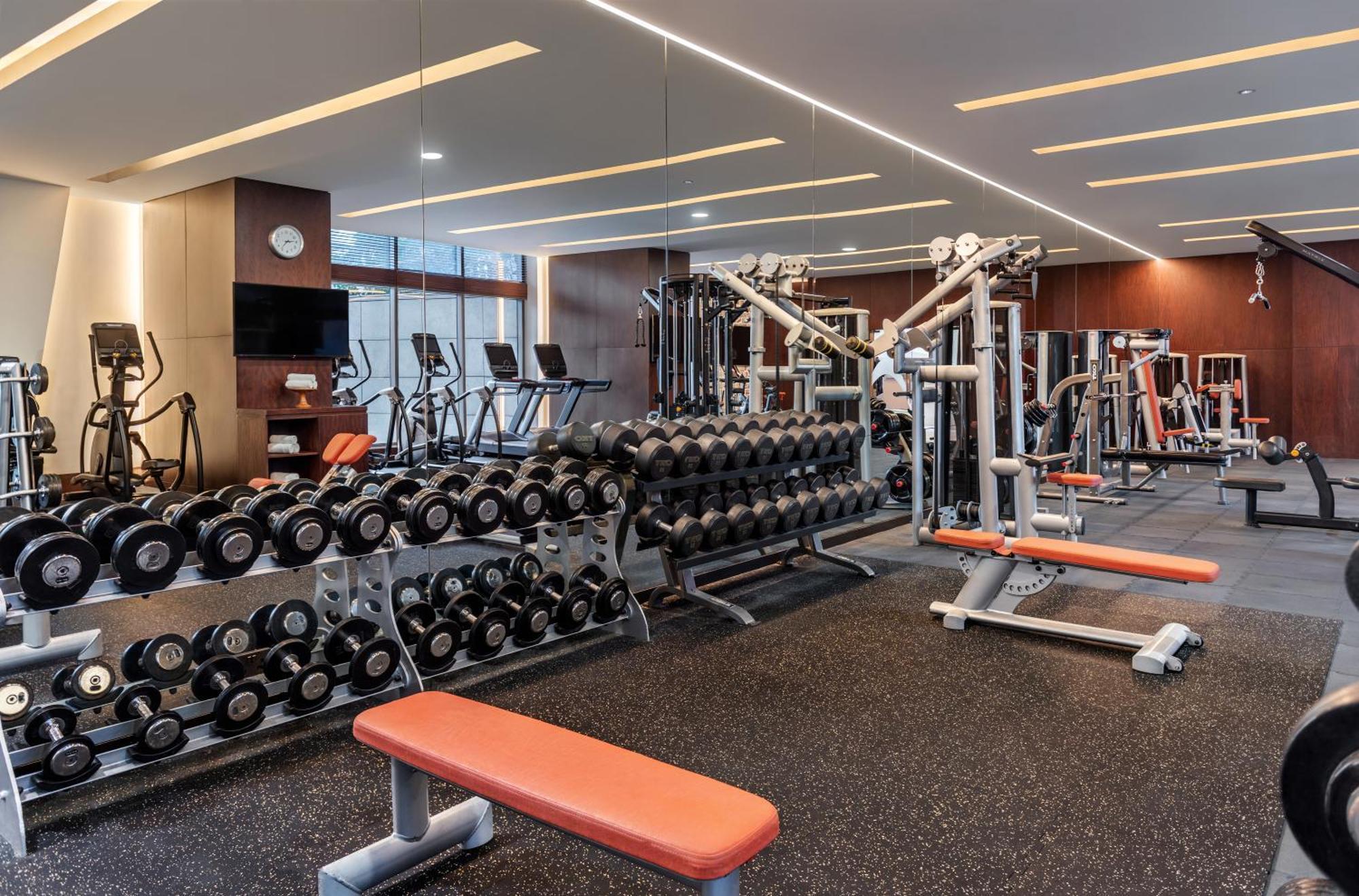 The H Dubai Hotel Exterior photo The gym at the hotel