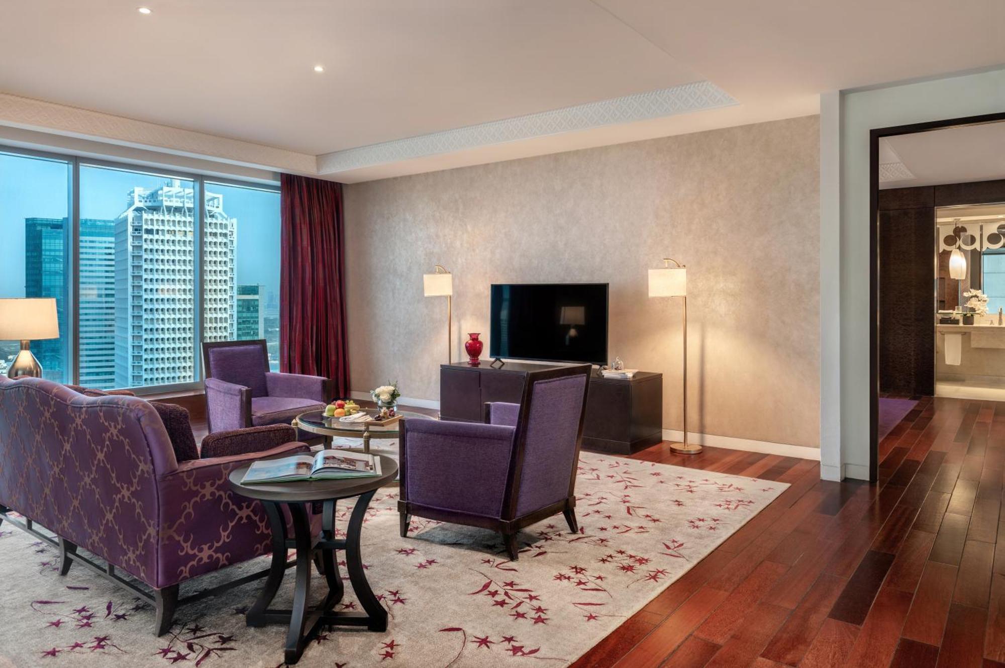 The H Dubai Hotel Exterior photo Living room of a suite